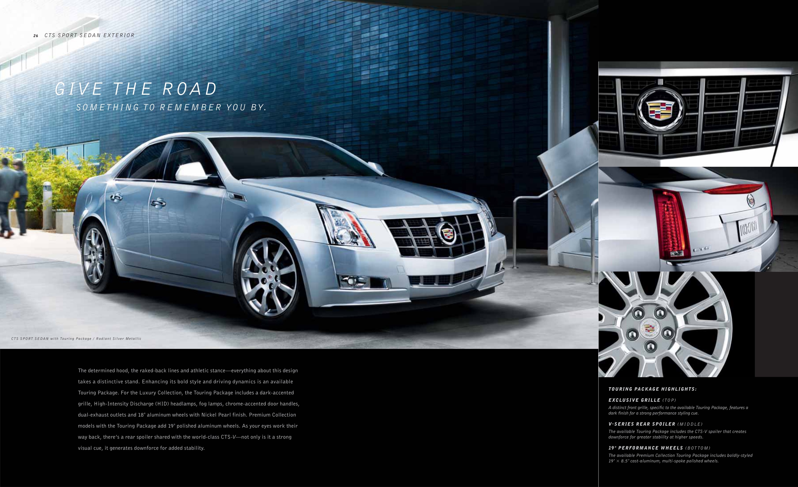 2012 Cadillac CTS Brochure Page 1